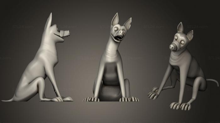 Animal figurines (Dante (Coco), STKJ_0866) 3D models for cnc